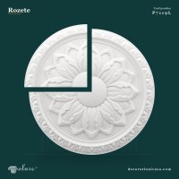 Rozetă Tavan Poliuretan 135 cm Model Clasic cu Relief