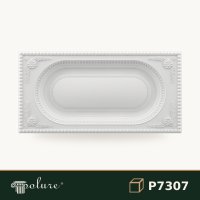Rozetă Ovală Tavan din Poliuretan 61x121 cm P7307