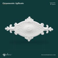 Ornament Decorativ din Poliuretan cu Motive Florale 31x61 cm