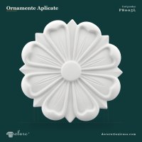 Rozetă Decorativă din Poliuretan 26x26 cm Model Floral