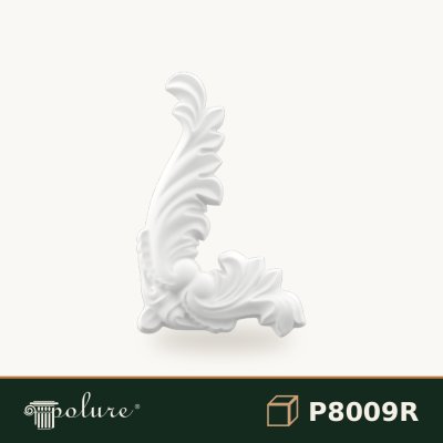 Ornament Decorativ din Poliuretan Dreapta 13x8 cm
