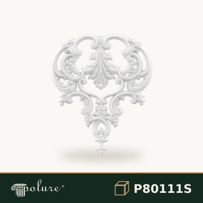 Aplică Decorativă Sculptată din Poliuretan 24x20 cm