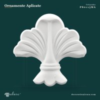 Ornament Decorativ din Poliuretan cu Frunze de Acant 12x12 cm