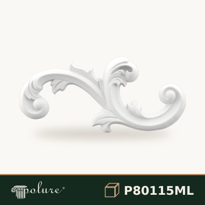 Element Decorativ din Poliuretan 10x25 cm Model Clasic