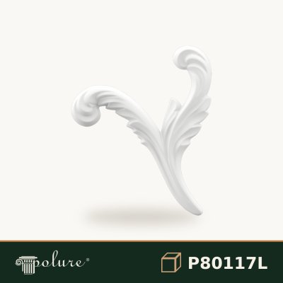 Ornament Decorativ Sculptat din Poliuretan 26x22 cm