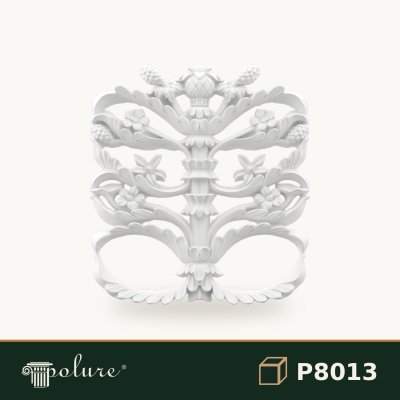 Ornament Decorativ Din Poliuretan 30x28x3 cm Motif Clasic