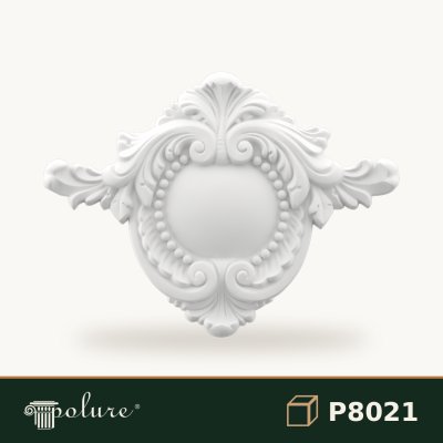 Medalion Decorativ Sculptat din Poliuretan 46x61 cm