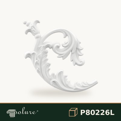 Ornament Decorativ Poliuretan 25x23 cm Relief Clasical
