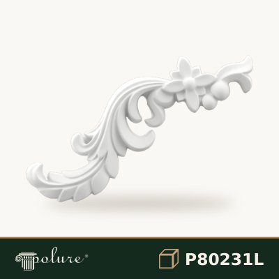 Ornament Decorativ din Poliuretan 13x20 cm Model Clasic