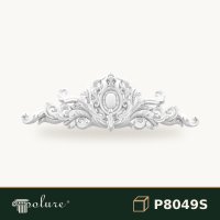 Fronton Decorativ Sculptat 3x60x20 cm din Poliuretan