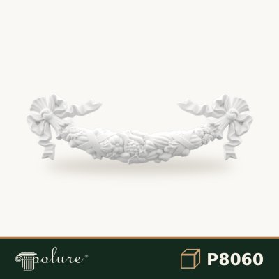 Ghirlandă Decorativă din Poliuretan cu Funde și Fructe 27x86 cm