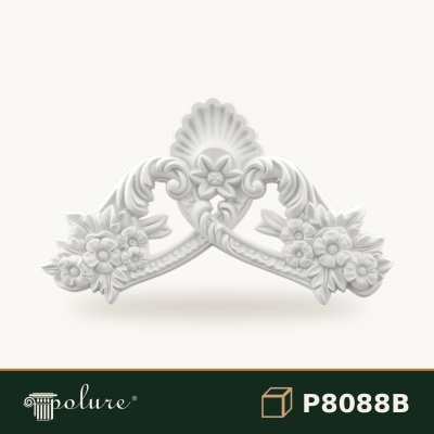 Element Decorativ Poliuretan 29x49 cm Fronton Clasic