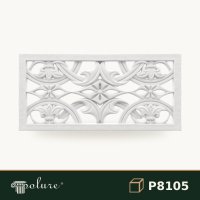 Panou Decorativ Decupat din Poliuretan 38x80 cm cu Ornamente