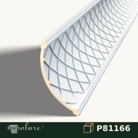 Cornișă Decorativă din Poliuretan 20x20 cm Model Romburi