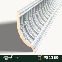 Cornișă Decorativă din Poliuretan cu Model 20x30 cm P81169