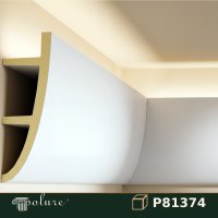 Cornișă Poliuretan pentru Lumină Indirectă LED 5x18 cm