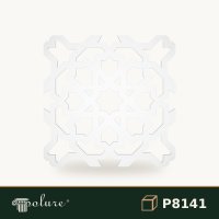 Panou Decorativ Decupat din Poliuretan 62x62 cm Geometric