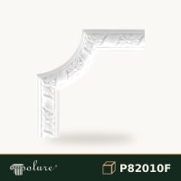 Colțar Profil Decorativ Poliuretan cu Model Floral 19x19 cm