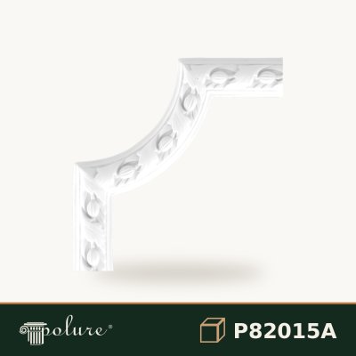 Element de Colț Poliuretan pentru Baghetă 24x24 cm