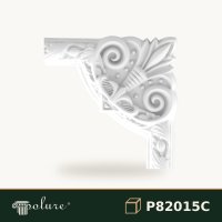 Colț de Baghetă din Poliuretan cu Relief 25x25 cm