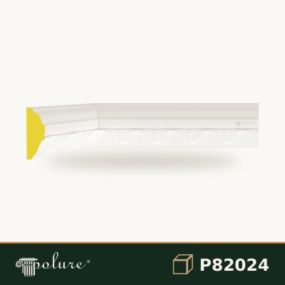 Profil Decorativ din Poliuretan 2x6 cm Model Sculptat Clasic