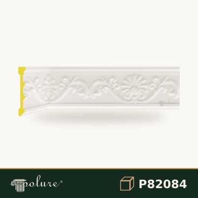 Brâu Decorativ cu Model Sculptat 13 cm din Poliuretan
