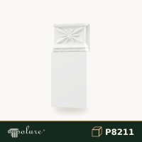 Bază Decorativă Pilastru din Poliuretan pentru Interior și Exterior