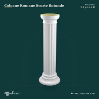 Coloană Scurtă Romană din Poliuretan 35x107 cm