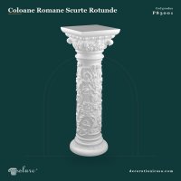 Coloană Romană Scurtă din Poliuretan 36x108 cm