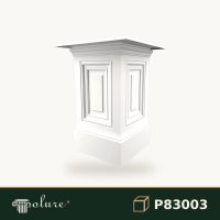 Bază Masă de Cafea din Poliuretan 59x59 cm Înălțime 76 cm