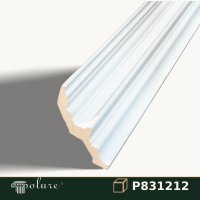 Cornișă Netedă din Poliuretan 13x13 cm Decor Interior