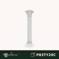 Coloană rotundă din poliuretan canelată 36x279 cm