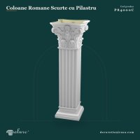 Coloană Scurtă Romană din Poliuretan 36x36x107 cm
