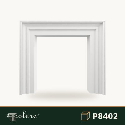 Rama Decorativa de Semineu din Poliuretan 120x105 cm