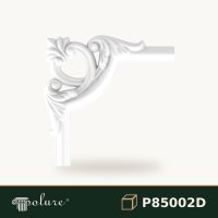 Colțar Decorativ din Poliuretan cu Relief Floral 20x20 cm