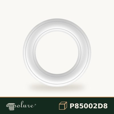 Colțar Baghetă Poliuretan Neted 13x13x1 cm Decor