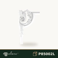 Colțar decorativ din poliuretan cu relief ornamental 33x21 cm