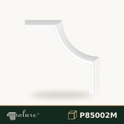 Colț Baghetă Poliuretan Netezit 18x18x1 cm Pentru Perete