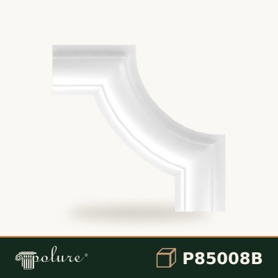 Element Colț Profil Poliuretan pentru Baghetă 13x13 cm