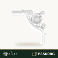 Colțar Decorativ din Poliuretan Model Sculptat 28x28 cm