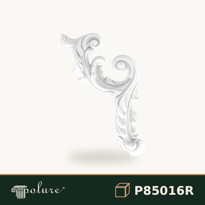 Colțar Profil Decorativ din Poliuretan cu Relief 51x30 cm