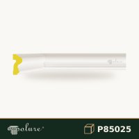 Brâu Decorativ Drept din Poliuretan 3x6 cm pentru Perete