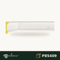 Profil Brâu Drept Poliuretan 10x2 cm pentru Perete