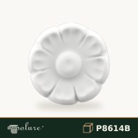 Ornament Decorativ din Poliuretan Model Floral 7x7 cm