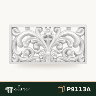 Panou Decorativ Traforat din Poliuretan 40x78 cm Model Clasic