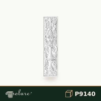 Panou Decorativ Sculptat din Poliuretan 160x40 cm