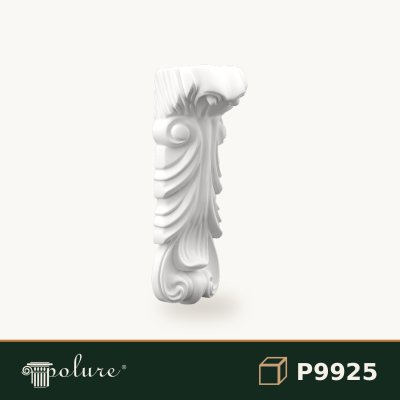 Consolă Decorativă Poliuretan P9925 19x16x51 cm