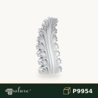 Consolă Decorativă din Poliuretan 15x25x53 cm Acant