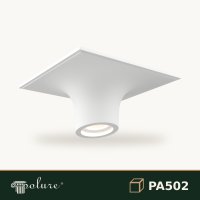 Scafă pentru Lumină Ascunsă din Poliuretan 44x44 cm
