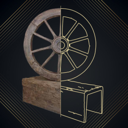 Grindă - Căprior - Bustean